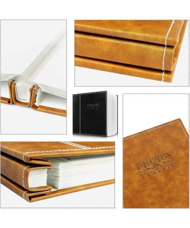 Safedealshop Magnetic Self-Stick Page Photo Album Leather Cover Holds 4X6 5X7 6X8 8X10 10X12 of Photos Suitable for Anniversary Albums Wedding Photo Album Baby Growth Family Album. Bigger Black - Buy Online on GoSupps.com