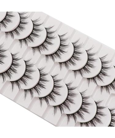Ahrikiss Manga Lashes False Eyelashes - Manga-6D75 - 10 Pairs - Buy Online on GoSupps.com
