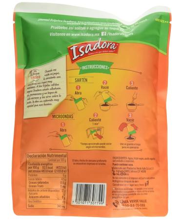 Buy Black Bean Puree (Frijoles Refritos Negros) 430g - ISADORA | Delicious Fried Bean Spread for Tacos & More - Buy Online on GoSupps.com