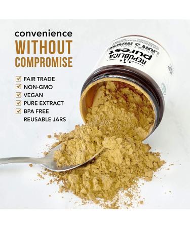La Republica Lion's Mane Mushroom Powder - USDA Organic Extract, 120 Servings, Fair Trade, Vegan | Made in USA - Buy Online on GoSupps.com
