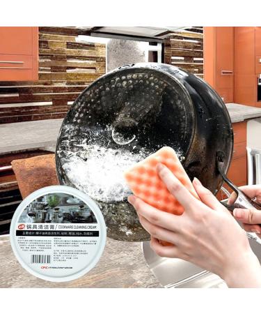 Strong stainless steel cleaner metal cleaner kitchen multifunctional cleaning paste cleaning agent stain remover - Buy Online on GoSupps.com