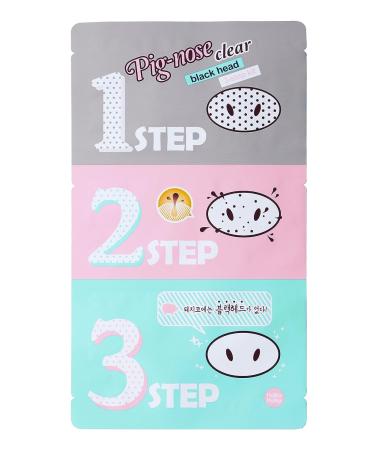 HOLIKA HOLIKA Pig Nose Clear Blackhead 3-Step Kit Tea Tree 5 Count - Pack of 1 - Buy Online on GoSupps.com