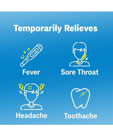 Children's Advil Pain & Fever Reliever - Dye Free Liquid Ibuprofen, White Grape Flavor 4 Fl Oz (Pack of 3) - Buy Online on GoSupps.com