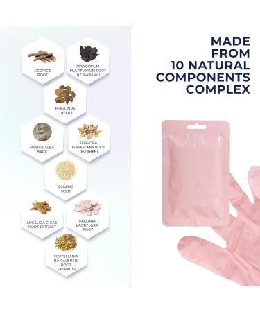 Didier Lab Moisturising Gloves for Dry Hands - Skin Treatment with Anti Aging Vitamins & Minerals - Reduces Wrinkles - Hand Spa for Hydrated Hands - Buy Online on GoSupps.com