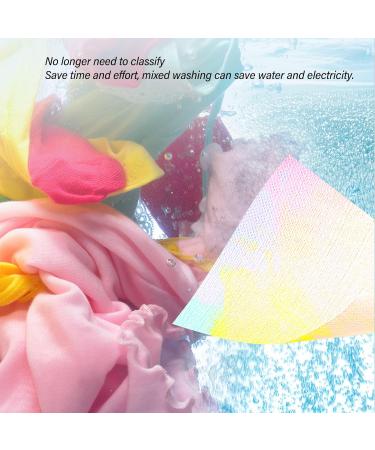 100pcs Laundry Color Catcher Disposable Colour Collector Cloth Fast Absorbtion Color Absorber Laundry Sheets Anti Stain Dye Grabbing Sheets for Home School or Apartment - Buy Online on GoSupps.com