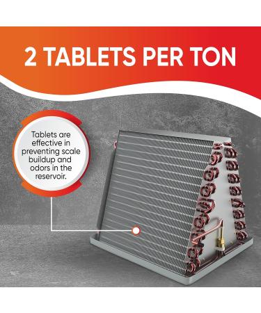 Buy Mad Tabs 35pcs AC Drain Line Cleaner - Odor Control & Water Damage Prevention Tablets - USA Made UV Glow Treatment for Air Conditioners & Humidifiers - Buy Online on GoSupps.com