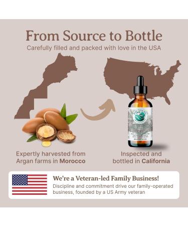 Bella Terra Oils 100% Pure Moroccan Argan Oil 120ml - Organic Cold-Pressed Unrefined Hexane-Free Natural Moisturizer for Skin & Hair Non-Comedogenic Anti-Aging Ideal for Sensitive and Acne-Prone Skin 120 ml (Pack of 1) - Buy Online on GoSupps.com