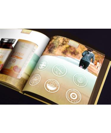 HN Reishi Capsules | High Potency 2100mg Reishi Mushrooms Extract (15:1) per Dose - 120 Reishi Capsules | Non-GMO Gluten Free & Allergen Free | Made in the UK - Buy Online on GoSupps.com