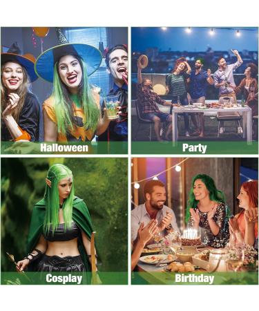 Magic Master Keratin Hair Color Wax - Temporary Instant Colored Clay for Men and Women - Green - Ideal for Party, Festival, Cosplay - Buy Online on GoSupps.com