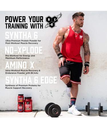 BSN Syntha-6 Ultra Premium Strawberry Milkshake Protein Powder 2.91 lbs | Best Muscle Recovery - Buy Online on GoSupps.com