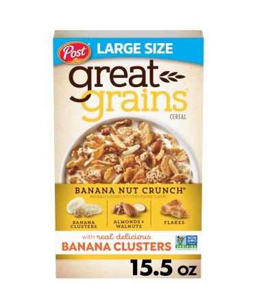 Post Great Grains Breakfast Cereal Banana Nut Crunch 15.5 Oz