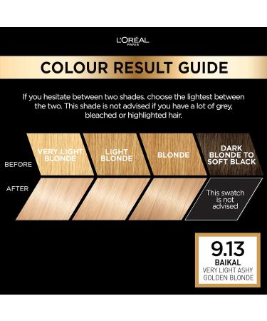 L'Oreal Paris Preference 9.13 Baikal Permanent Hair Dye - Long Lasting Luminous Colour - Buy Online on GoSupps.com