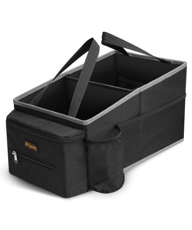 Alijees Car Seat Organiser - Car Caddy Accessories Organiser Back Seat for Kids Car Boot Storage Backseat Organiser Front Seat With Cup Holders Tissue Box Multiple Mesh Pockets - Buy Online on GoSupps.com