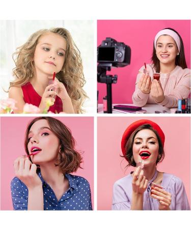 RONRONS 20-Piece 8ml Pink Diamond Ring Lip Gloss Tube Set - Refillable Container with Wand for DIY Makeup - Buy Online on GoSupps.com