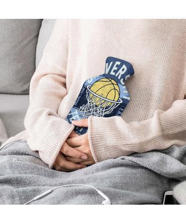 Basketball Hot Water Bottle with Plush Cover - Hand Warmer for Adults & Kids | 26.5x15.3cm - International Shipping Available - Buy Online on GoSupps.com