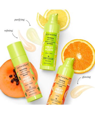 SEPHORA COLLECTION AHA Peeling Masks Papaya - Exfoliating Face Mask for Bright Skin | Shop Internationally - Buy Online on GoSupps.com