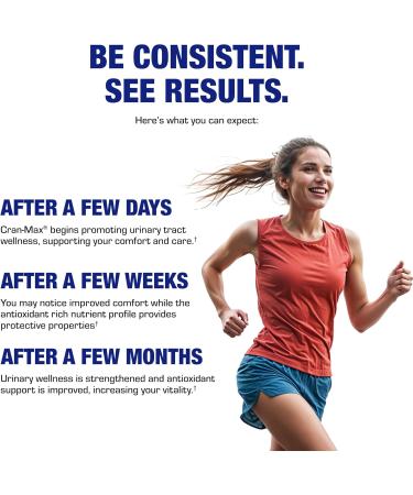 Cranberry Pills for Women Urinary Tract Health - Clinical Strength Cran-Max Cranberry Extract Capsules to Support Bladder Cleansing and Urinary Tract Health for Women - Super Potent Vegan & Non-GMO - Buy Online on GoSupps.com