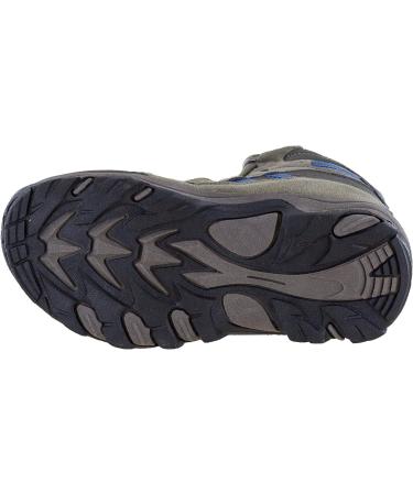 Northside Kids Rampart Mid Hiking Boot - Big Kid (8-12 Years) Stone/Blue - Buy Online on GoSupps.com