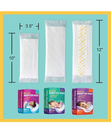 Sposie Diaper Booster Pads 90 ct. | Overnight Diapers Alternative for Boys & Girls | Prevents Leaks & Diaper Rash | No Adhesive | Fits Sizes 4-6 | 30 Count (Pack of 3) - Buy Online on GoSupps.com