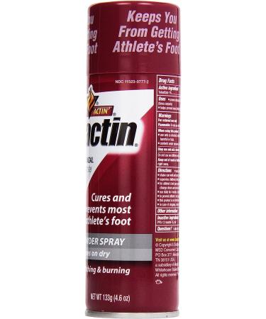 Tinactin Athlete Foot Powder Spray 4.6 oz - Fast-Acting Relief for Athlete's Foot - Buy Online on GoSupps.com