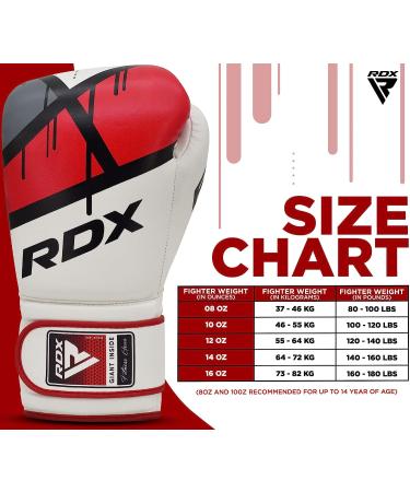 RDX EGO Boxing Gloves 14oz - Maya Hide Leather | Ventilated Sparring & Training Mitts for Men, Women | Muay Thai, Kickboxing, MMA | Heavy Bag Workout Pads - Buy Online on GoSupps.com