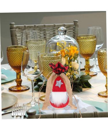 PRETYZOOM Christmas Candy Bag Christmas Bag Bags Goody Bags Wrapping Bag Present Bags Burlap Bag Baby 22.50X14.50X0.50CM Red - Buy Online on GoSupps.com