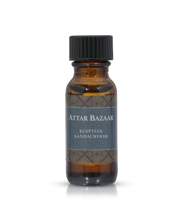 Egyptian Sandalwood - 1/2 oz by Attar Bazaar 1/2 Ounce