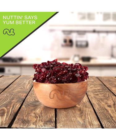 Sun Dried Whole Cranberries 16oz - Sweetened Dehydrated Fruit Snack | All Natural, Vegan, Kosher Certified - Buy Online on GoSupps.com