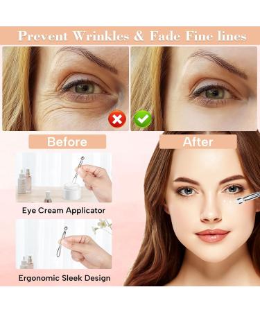 Shop Reusable Silicone Under Eye Patches - Plump Fine Lines & Wrinkles | 2 Pcs with Metal Applicator & Tin Case - International Shipping Available - Buy Online on GoSupps.com