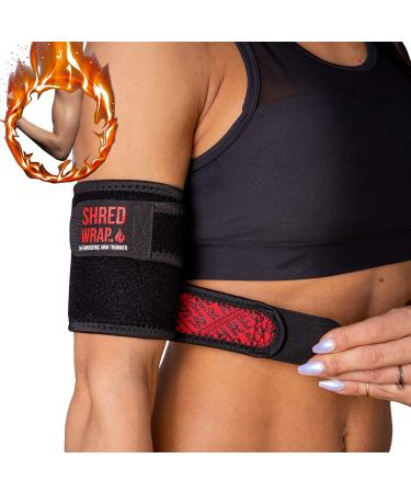Iron Bull Strength Shred Wraps for Arms - Thermogenic Arm Trimmers for Weight Loss - Premium Fat Burning Bands with Slimming Technology - Arm Body Wraps Toner and Shaper Medium