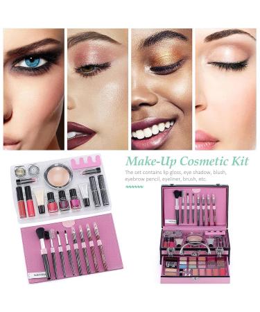 Adawd Professional Make-Up Set | All-in-One Eyeshadow Palette Blush Lipstick Eyeliner & More | International Shipping Available - Buy Online on GoSupps.com