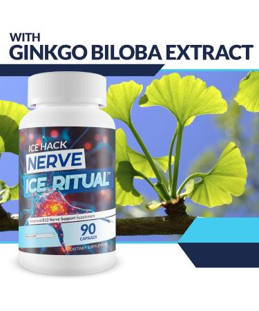 Nerve Ice Ritual Ice Hack - Okinawa Capsaicin For Neuropathy - Vitamin B12 Nerve Support Supplement - Central Nervous System Nerve Flow For Neuropathy Relief - Best Magnesium Nervous System Support - Buy Online on GoSupps.com