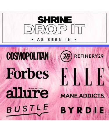 SHRINE Drop It Semi-Permanent Hair Dye Drops Aqua 20ml aqua 20 ml (Pack of 1) - Buy Online on GoSupps.com