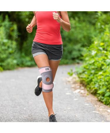 The Restored ContourFIT Knee Brace for Women - Adjustable Knee Brace Support - Knee Support for Running Walking and Joint Pain Relief - Running Knee Support for Women - Runners Knee Brace - Pink 1 Count (Pack of 1) - Buy Online on GoSupps.com