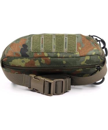 Zentauron Fussy Pocket Tactical Bag | 20x12x8 cm | High-Quality Cordura | Durable Molle Military Hip Belt Bag - Buy Online on GoSupps.com