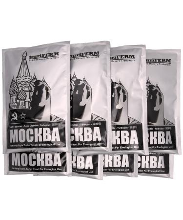 8x Puriferm Mockba turbo yeast neutral yeast to distill 21% in 8 days