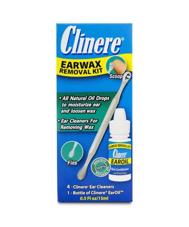Clinere Ear Oil Conditioner & Cleaners Kit - 1 Ea, 4 Ear Tips - Buy Online on GoSupps.com