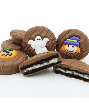 Philadelphia Candies Milk Chocolate Covered OREO Cookies, Halloween Assortment (Cute Witch, Ghost, Pumpkin) 8 Ounce Halloween Assortment / Milk Chocolate 8 Ounce (Pack of 1)