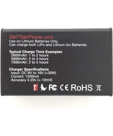 Titan Digital Charger | Lithium Ion Airsoft Battery Charger - Buy Online on GoSupps.com