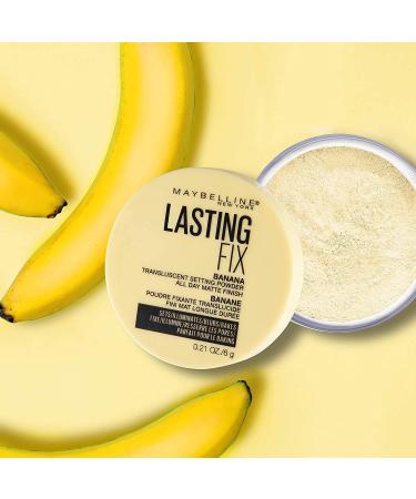 Maybelline Lasting Fix Translucent Setting Powder Banana - 0.21 oz (6 g) | Long-Lasting Makeup Finish - Buy Online on GoSupps.com