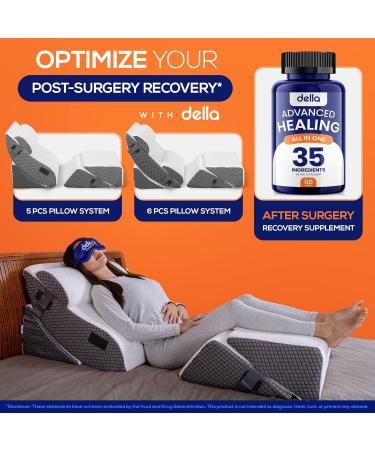 Della Advanced Healing Supplement - 35X Effective Wound Care & Scar Treatment | Post Surgery Support & Injury Recovery with Vitamins Minerals & Probiotics - Buy Online on GoSupps.com