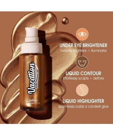 Powdered Gold Body Highlighter Luminizer | Face & Body Radiance Glow | Smooth Cream Finish | Cruelty-Free | Lightweight & Blendable - Buy Online on GoSupps.com