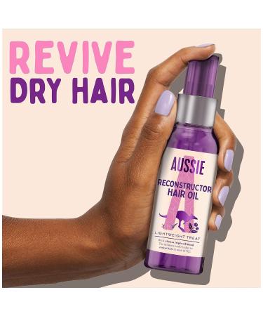 Aussie 3 Miracle Oil Reconstructor Hair Oil 100ml - Nourish & Revitalize Your Hair | International Shipping Available - Buy Online on GoSupps.com