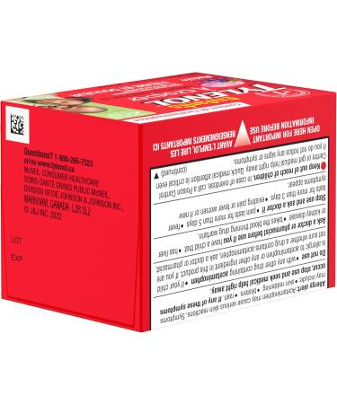 Tylenol Children's Chewables Fever and Pain Relief Grape Flavour 160 mg Acetaminophen 20 Tablets Toothache Pain Relief 20 Count (Pack of 1) Grape - Buy Online on GoSupps.com