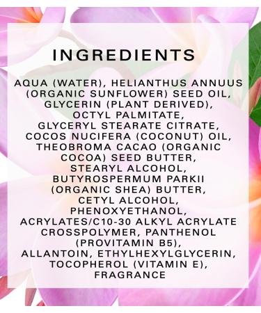 Botanical Beauty PLUMERIA WHIPPED BODY BUTTER with Shea Butter Cocoa Butter Coconut Oil for All Skin Types for Dry Sensitive Skin. Moisturizing Cream for Women Men (8 Fl Oz 240 ml) - Buy Online on GoSupps.com