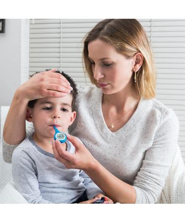Kinsa Smart Thermometer for Fever - Accurate Digital Medical Termometro for Baby, Kid, and Adult - FDA Cleared Oral, Armpit, or Rectal Temperature Reader - QuickCare Limited Edition - Buy Online on GoSupps.com