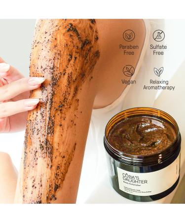 COBA S DAUGHTER 100% Robusta Coffee Body Scrub with Matcha & Shea Butter | Vegan Exfoliant | Reduces Stretch Marks & Cellulite | Safe for Pregnancy | Clean Beauty (10.6 Oz - Buy Online on GoSupps.com