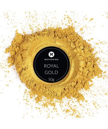 MEYSPRING Royal Gold Mica Powder for Epoxy Resin - Kintsugi Gold Pigment - Resin Art Supplies - Buy Online on GoSupps.com