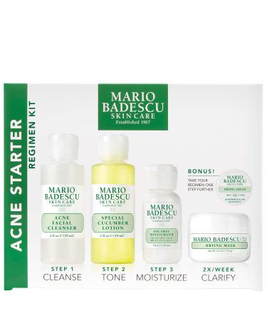 Mario Badescu Acne Starter/Control/Repair Kit - Buy Online on GoSupps.com