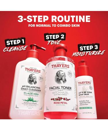Thayers Alcohol-Free Rose Petal Witch Hazel Facial Toner Soothing and Hydrating for All Skin Types Including Sensitive Alcohol Free VALUE Duo Pack (2 x 355mL) - Buy Online on GoSupps.com